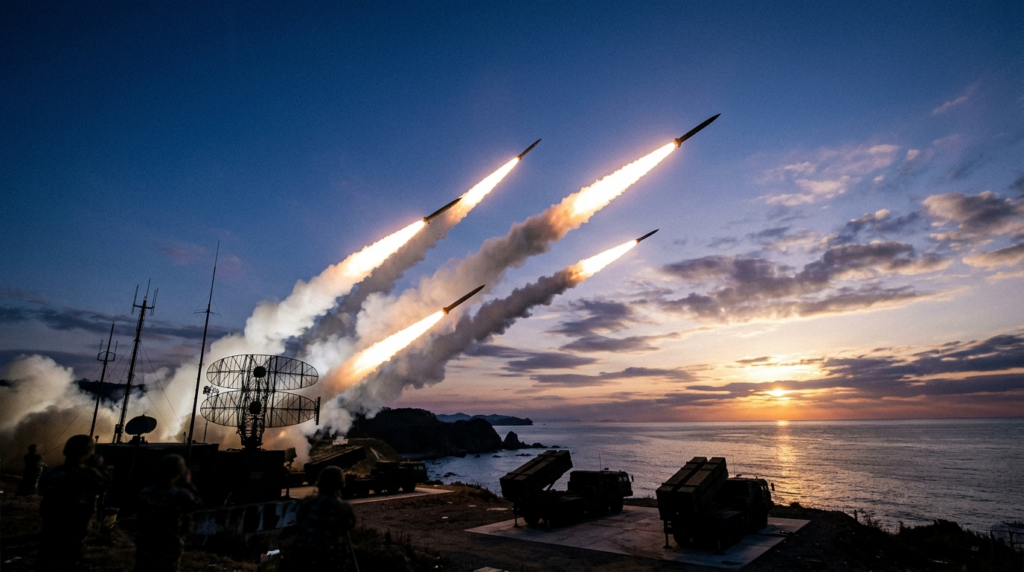 ?? 수발의 탄도미사일 발사 북한의 새로운 도발 트럼프 중국 방문 일정을 앞두고