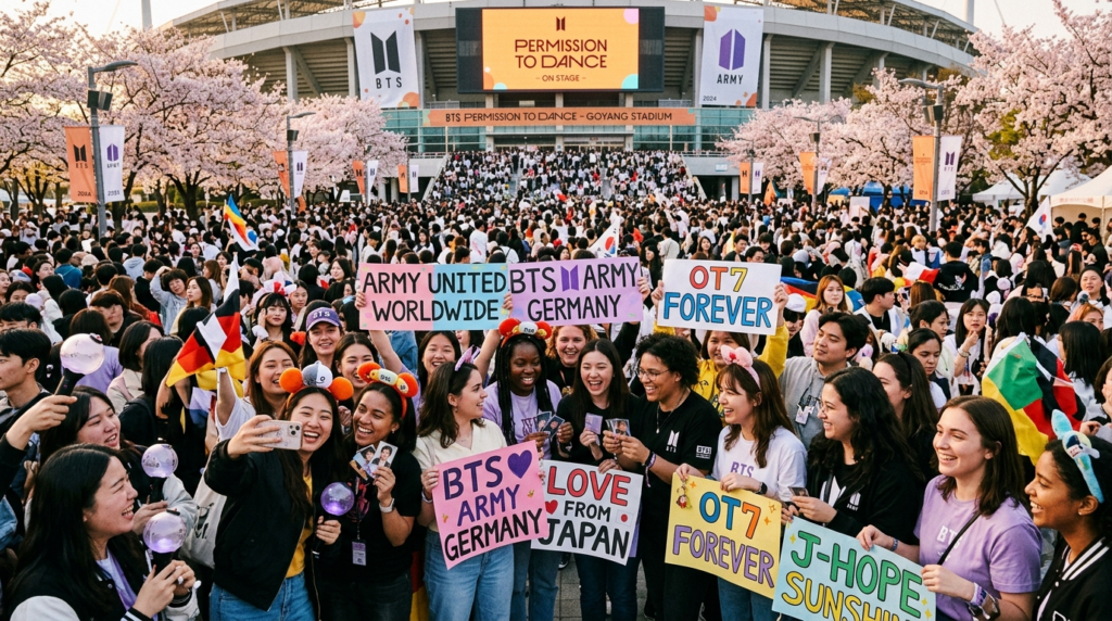 [시선25] 국경과 언어 넘어 ‘아미’ 총집합…‘BTS 월드투어 고양’ 공연장 밖도 축제