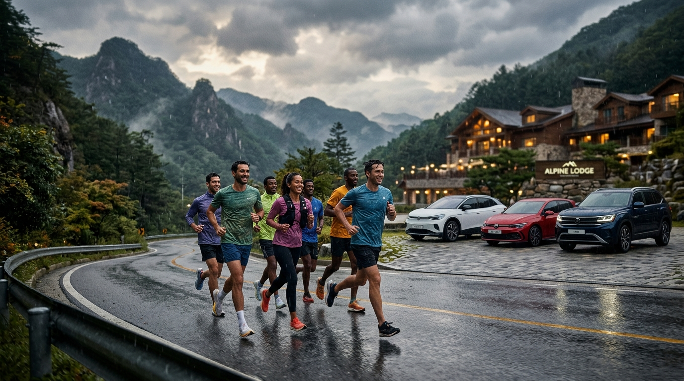 폭스바겐 코리아 달리기 동호회 창단 행사