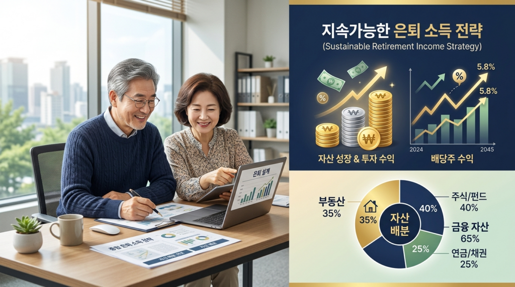 매달 1000만원 받는 은퇴생활 만들기 배당주와 성장주 조합 전략