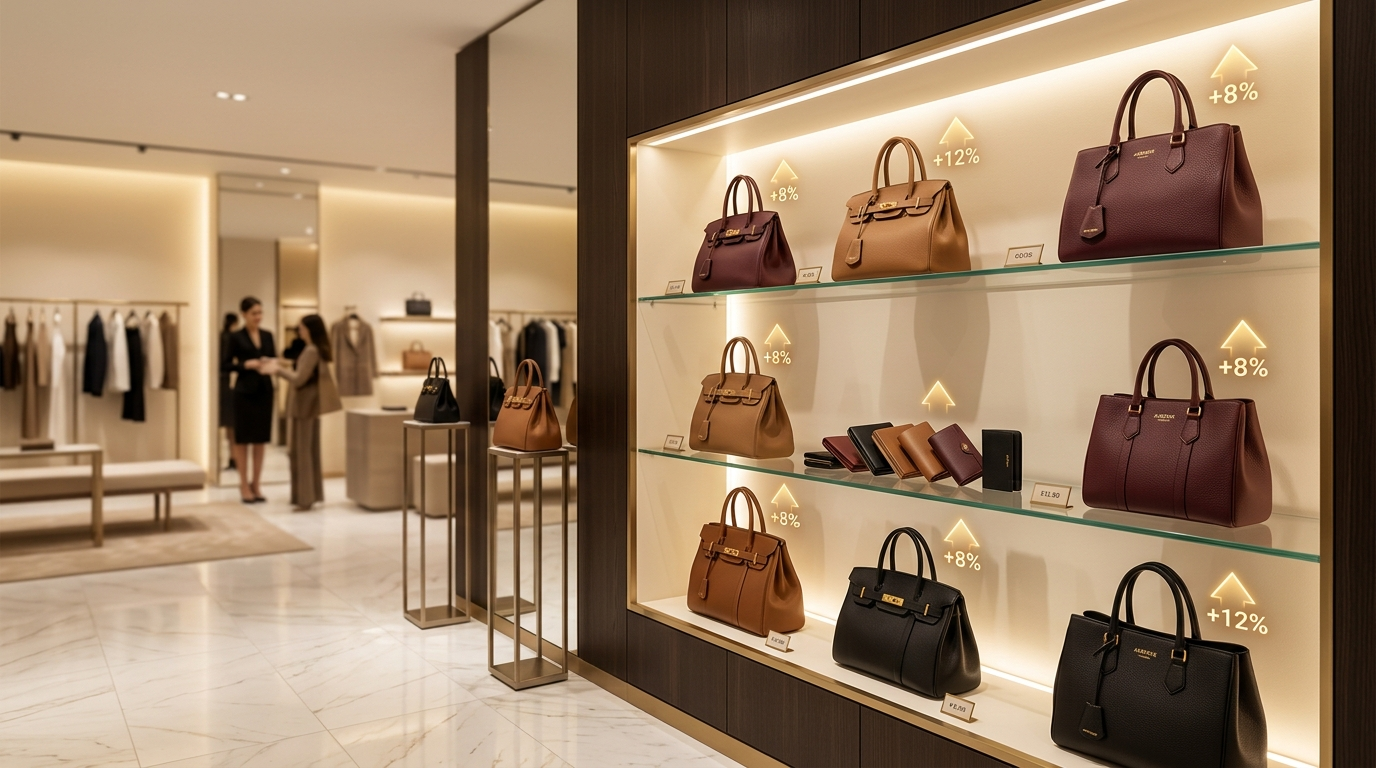 명품 가격 인상 도미노 샤넬의 신년 가격 조정이 업계 전반에 파장