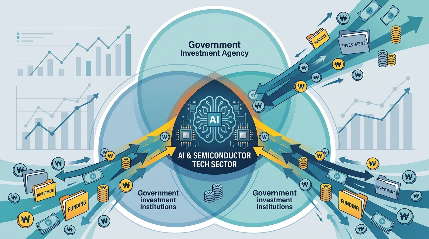 인공지능과 칩 산업에 쏠린 성장자금·모태재원 집중 현상