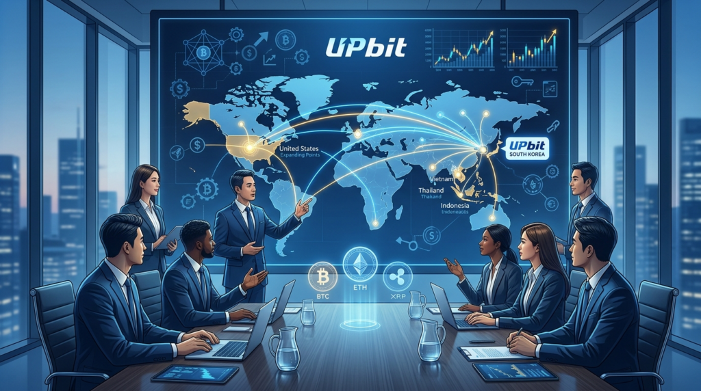 베트남 진출 본격화하는 두나무, 트럼프 측근 만남으로 해외 확장 속도