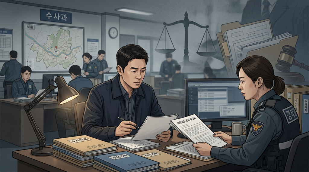 조직 폭력 조직원의 대통령 금전 제공 주장, 경찰이 허위 고소 가능성 조사 착수