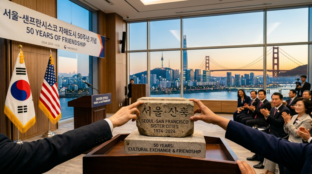 서울시, 샌프란시스코 시장 일행 맞이하며 50년 우호 관계 기념