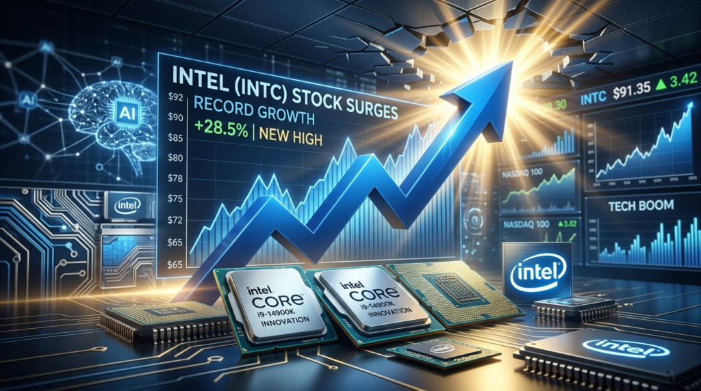 인텔 주가 역대 최고점 돌파 전문가 전망 "상승세는 이제부터"