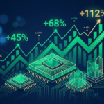 미국 증시 주목 반도체 종목 18일 연속 상승 인텔과 AMD가 이끄는 사상 최대 규모 랠리 진행 중