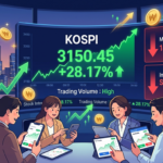 이번 달 개인투자자 주식시장서 14조 7천억 매도 월별 사상 최대 기록 경신 임박