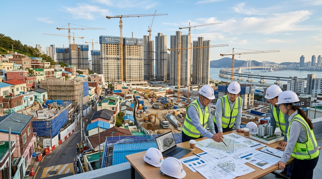 부산 남구 대규모 도시정비 사업 5500억원 규모 건설 협약 체결 케이씨씨건설 참여