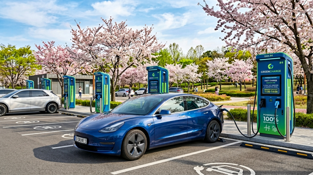 밤 시간대 전기차 충전 손실 아닌 이득 요금 15% 절감 방법 공개