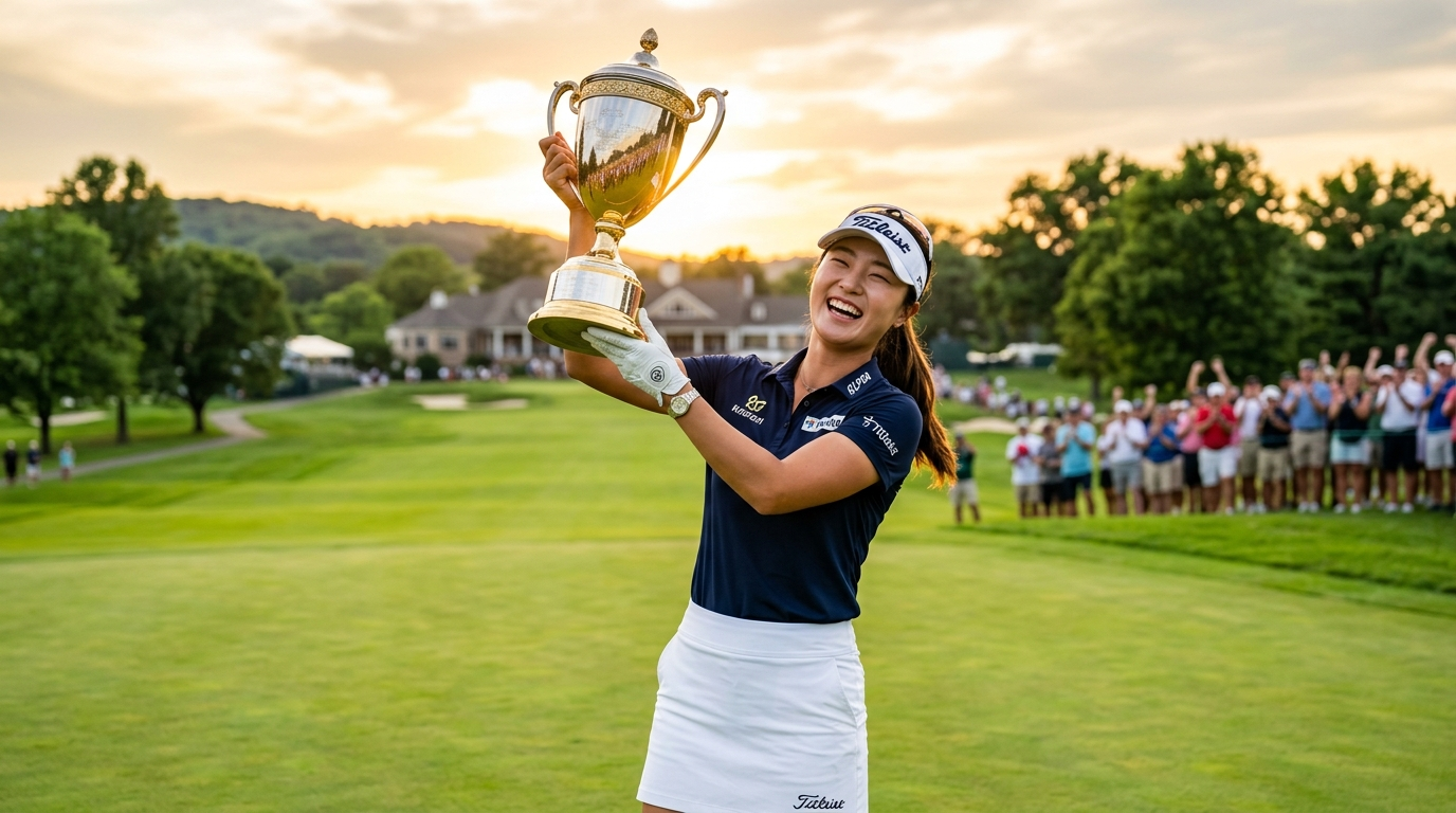 구단 선수들과 함께 우승의 기쁨 나누는 김민솔 [사진]