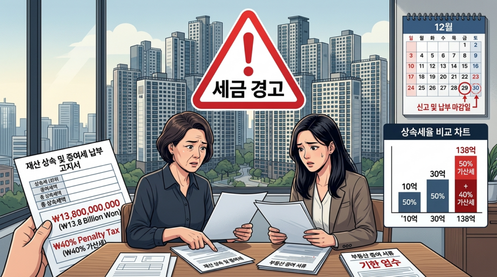 40% 가산세 폭탄 주의! 여러 채 보유 부동산 불법 증여 적발 시 세무당국 강력 제재