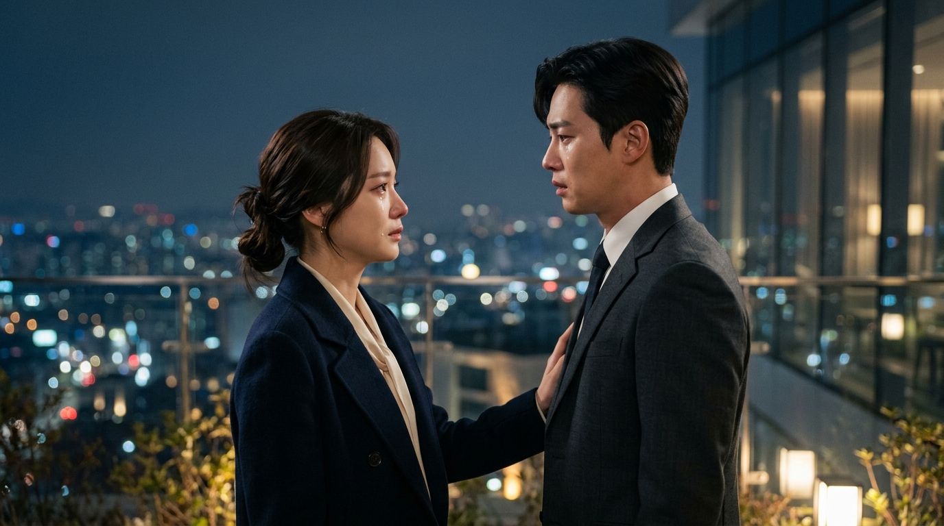 '멋진 신세계' 임지연, 결국 허남준 떠나나… 눈물의 결심 포착
