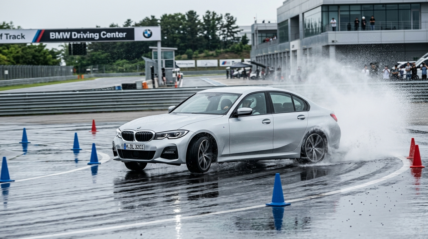 [가봤더니] "미끄러져도 재밌다" 영종도 BMW 드라이빙센터 - 딜사이트