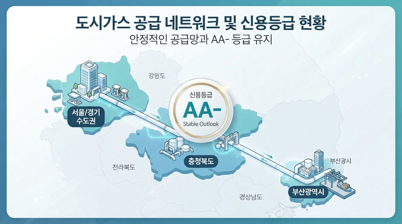 NICE신용평가, SK이노베이션 계열 도시가스 3개 업체에 'AA-' 신용등급 부여